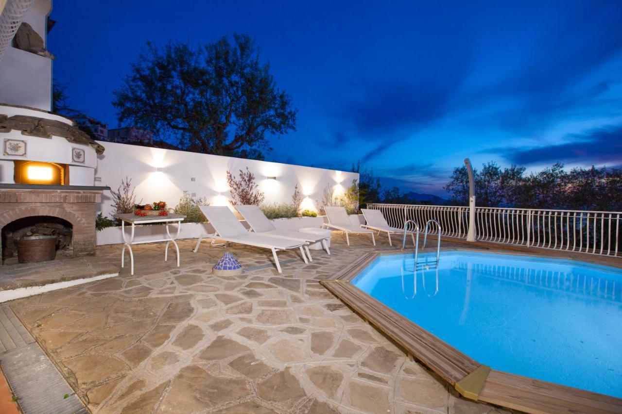 Villa Venus In Penisola Sorrentina Massa Lubrense Exterior foto